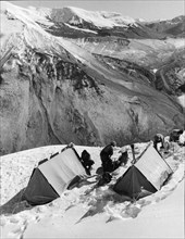 The Swiss Mount Everest Expedition of 1952: bivouac 3.