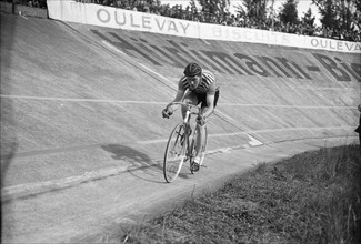 Swiss Track Race Championship, Zürich, 1949: Heini Müller.