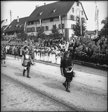 Commemoration 500 years Battle of St. Jakob an der Birs, Basle 1944.