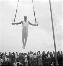 Gymnast Marcel Adatte, 1946