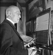 David Estoppey, professor and painter, 1942