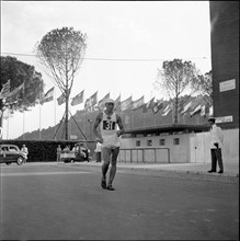 Rome 1960: 20km walk; champion Vladimir Golubnichi.