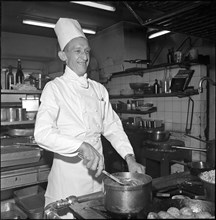 Cook at Work, around 1965.