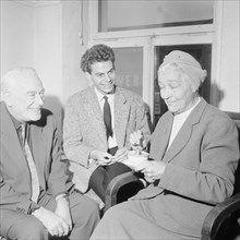 Alfred Schlageter, Peter Brogle and Traute Carlsen 1959.