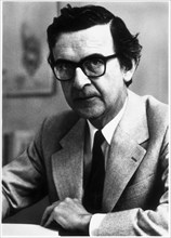 Nobel Prize laureate Niels Kaj Jerne, immunologist; Basle ca. 1984 .