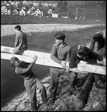 Border tour of Zurich cadets 1939.