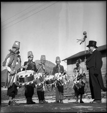 February custom in the Valais, around 1950.