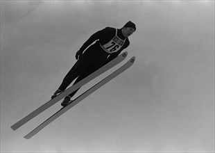 Ski jumping Bischofshofen 1970: Hans Schmid.