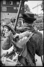 Festival in historical costumes around 1967.