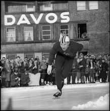 Knut Johannesen, speed skater 1960.