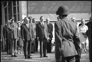 State Visit of Franz Jonas, austrian federal president 1969.