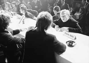 The Rolling Stones in Zurich 1967; press conference at Hazyland.