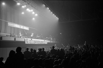 Fans at Rolling Stones concert at Hallenstadion, Zurich 1967 .