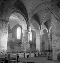 St. Pierre de Clages church around 1950