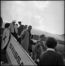 Deborah Kerr in Zurich-Kloten 1959