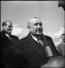 Albert Devèze in Geneva, 1950