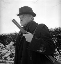 Jean-Marie Musy with gun