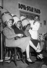 Hairdresser's contest in Lausanne 1949