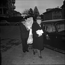 Charlie Chaplin in Lausanne, 1959