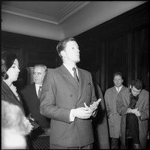 Civil wedding of Simeon of Bulgaria with Doña Margarita, Lausanne 1962