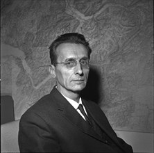 Pietro Mona, president of the federal insurances court, around 1965