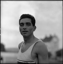 Decloux, relay runner circa in 1960