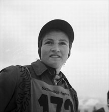 Ida Schöpfer, skier, 1954