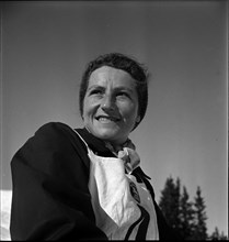 Lina Mittner-Simmen, around 1946