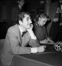 Daniel Gélin and Dany Robin in Lausanne, 1951