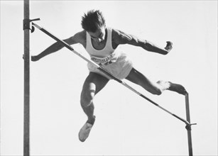 Swiss Championships 1959 Basle: Rene Maurer wins with 1.93m