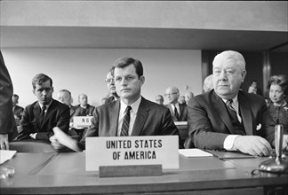 Edward Kennedy in Geneva, 1965