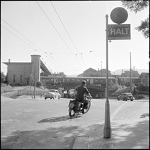 Bus Stop at the Langstrasse, 1953