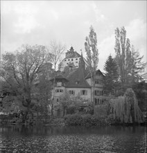 Werdenberg Castle, around 1956