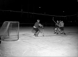 Hockey World Championship Basle 1953: Sweden - Czechoslovakia