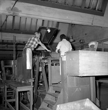 Hat factory, milliner supplier, La Moderna, Giubiasco, around 1955