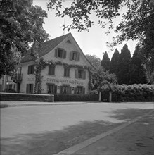 Restaurant Bürgli in Zürich 1955