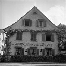 Restaurant Bürgli in Zürich 1955