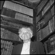 Author Olga Amberger, Zurich ca. 1952