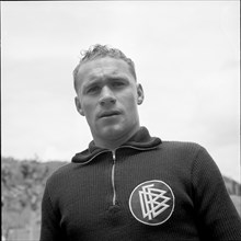 German footballer Herbert Erhardt ca. 1955