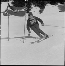 Yvonne Ruegg, skier 1960