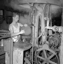 Hat factory, milliner supplier, La Moderna, Giubiasco, around 1955