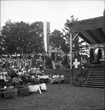 Catholics' Day at the amphitheater in Windisch 1953: Address of Federal Conciler Joseph Escher