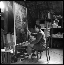 Tobias Schiess, painter ca. 1959