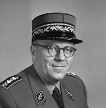 Major general James Thiébaud, Môtiers 1965