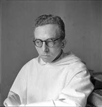 Father Marie Dominique Philippe d'Etiolles, theology professor, 1945