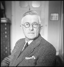 Professor Léon William Collet, scientist 1950