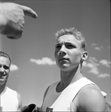 Gymnast Hans Eugster ca. 1953