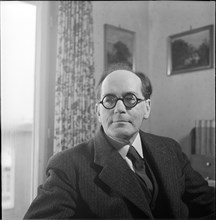 Author Edgar Chappuis, Zurich 1946