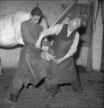 Blacksmith in Rekingen AG 1950