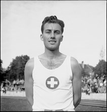 Athlete Theodor Trauffer 1947